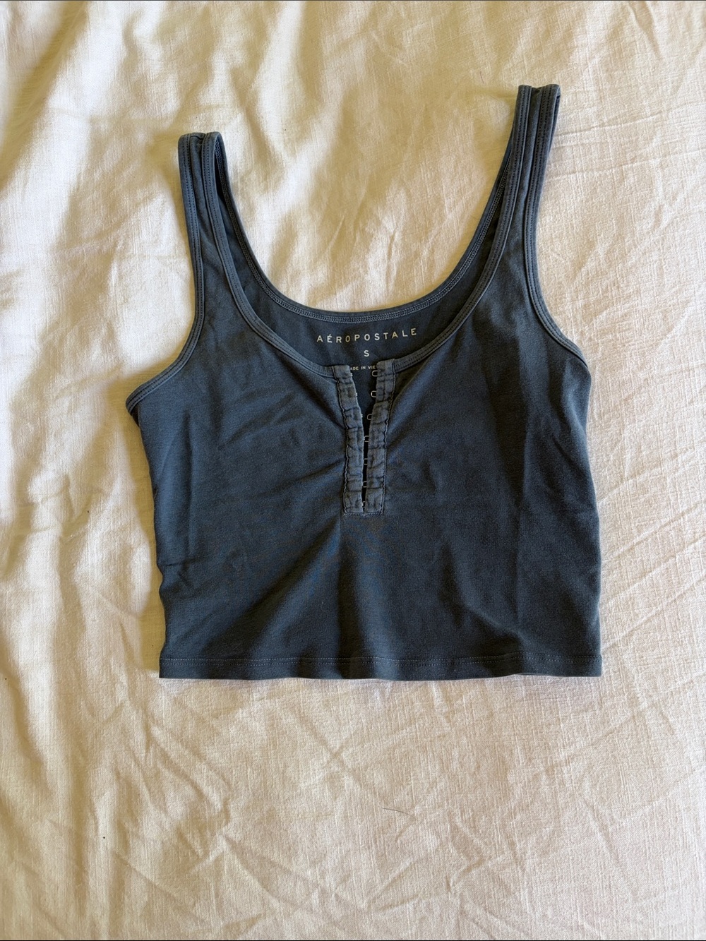 Aeropostale Blue Crop Top